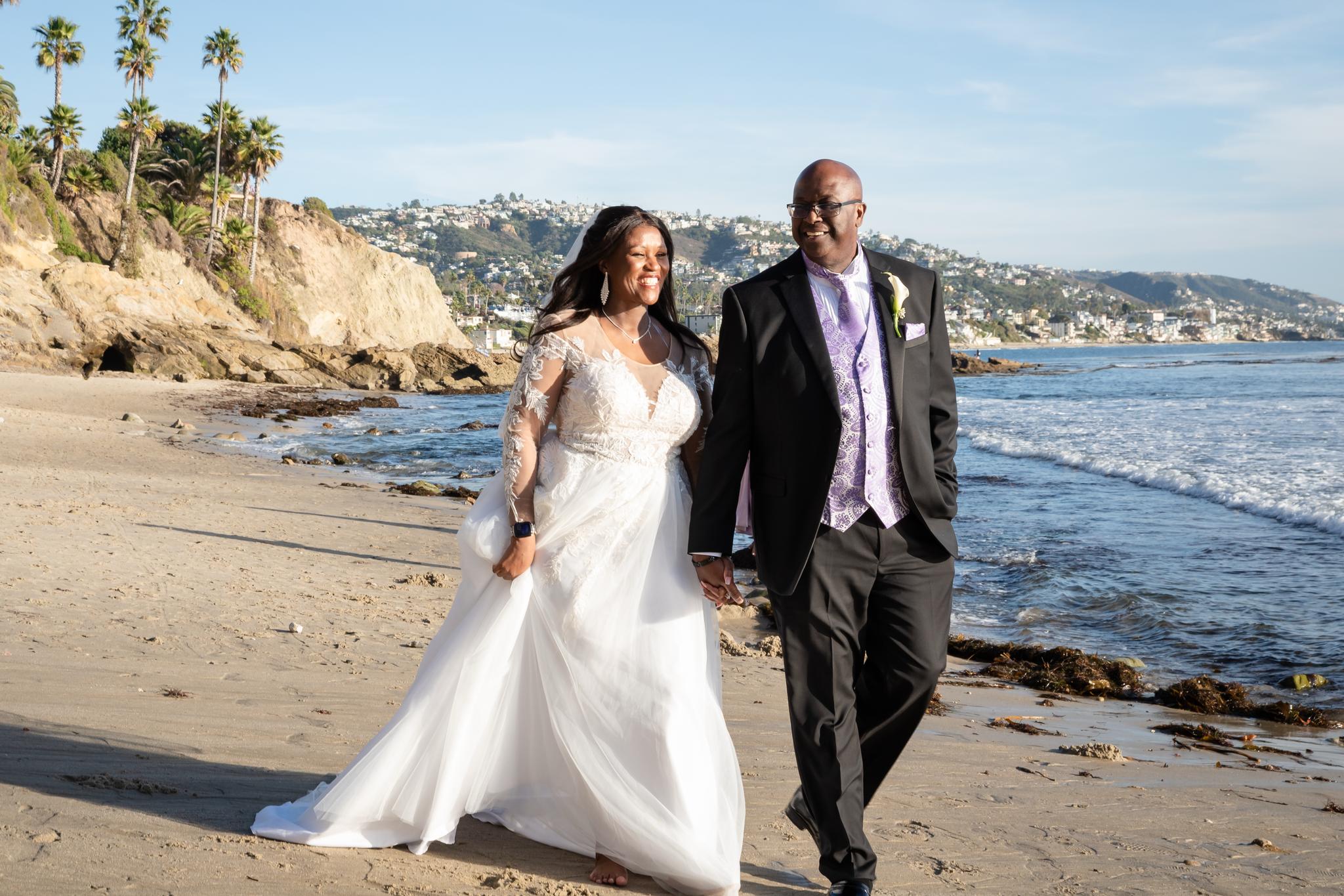 Moody and Romantic Elopement on the California Coast